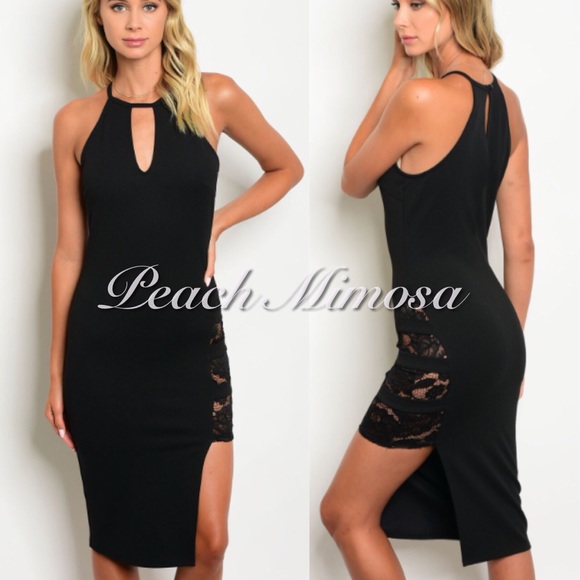 Dresses & Skirts - LBD with lace inset